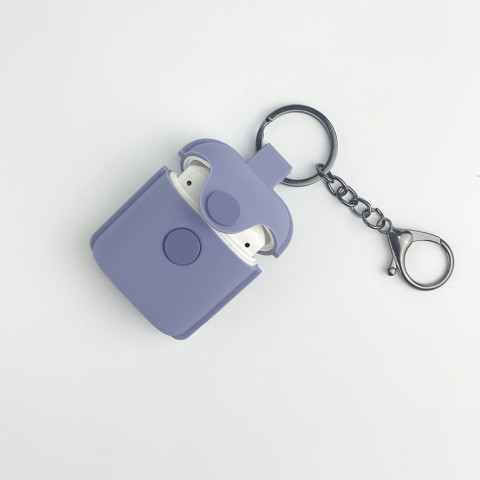 Чехол для AirPods 1/2 BAG Lavender grey